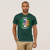 アイルランドのアメリカ人 Tシャツ (正面フル)