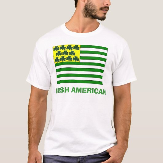 アイルランドのアメリカ人 Tシャツ (正面)