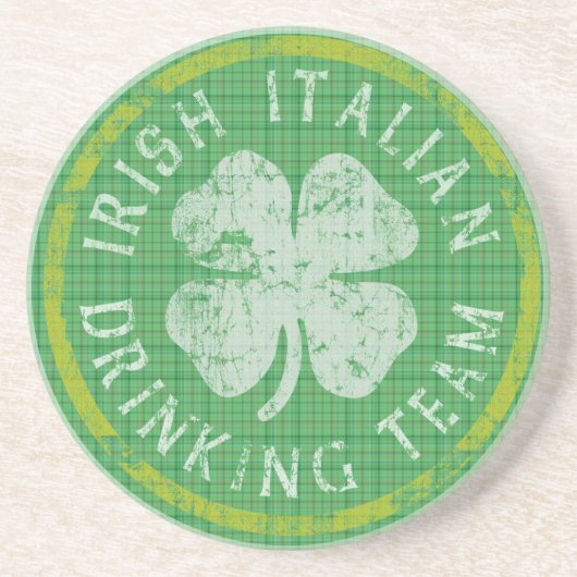 アイルランドのイタリアンな飲むチームコースター コースター (正面)