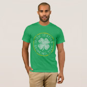 アイルランドのイタリアンな飲むチーム Tシャツ (正面フル)