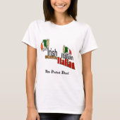 アイルランドのイタリア人のセントパトリックの日 Tシャツ (正面)