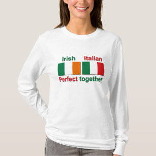 アイルランドのイタリア語-一緒に完成して下さい! Tシャツ