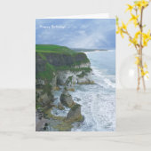 アイルランドのイメージ折り紙グリーティングカード カード (黄色い花)