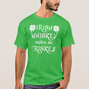 アイルランドのウィスキーは私にFriskeyメンズワイシャツをします Tシャツ