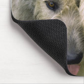 アイルランドのウルフハウンド写真 マウスパッド (コーナー)