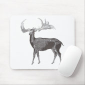 アイルランドのオオシカ- Megacerosのhibernicusの骨組 マウスパッド (マウス)
