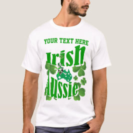 アイルランドのオーストラリア人St patricks day Tシャツ