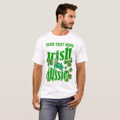 アイルランドのオーストラリア人St patricks day Tシャツ (正面フル)