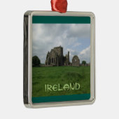 アイルランドのオーナメントのアイルランド語はHoreの大修道院を台無しにします メタルオーナメント (右)