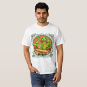 アイルランドのカエルTシャツ Tシャツ (正面フル)