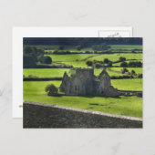 アイルランドのカシェルの岩から見る ポストカード (正面/裏面)