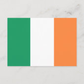 アイルランドのカップルのエンクロージャカード エンクロージャーカード (裏面)