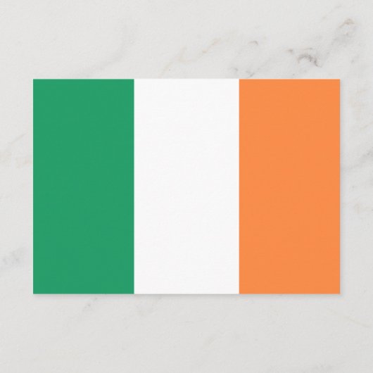 アイルランドのカップルのエンクロージャカード エンクロージャーカード (裏面)