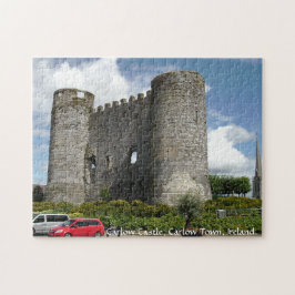 アイルランドのカロータウンにあるキャロウ城跡 ジグソーパズル
