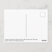 アイルランドのカロータウンにあるキャロウ城跡 ポストカード (裏面)