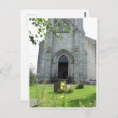 アイルランドのカロータウン、聖マリア教会のアーチ道 ポストカード (正面/裏面)