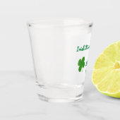 アイルランドのキス、シャムロックの願い ショットグラス (左)