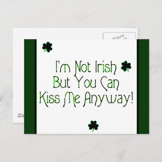 アイルランドのキス ポストカード (正面/裏面)