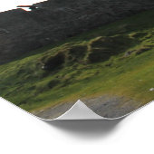 アイルランドのキラーニー・ロス城 ポスター (角)