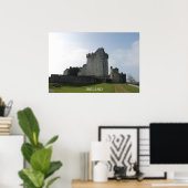 アイルランドのキラーニー・ロス城 ポスター (ホームオフィス)