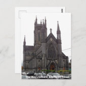 アイルランドのキルケニーにある聖マリア大聖堂 ポストカード (正面/裏面)