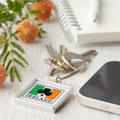 アイルランドのキーチェーン キーホルダー (側面)