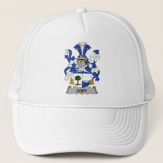 アイルランドのクォイまたはマッコイ家紋 crest キャップ (正面)