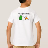 アイルランドのクジラの子供のTシャツ Tシャツ (裏面)