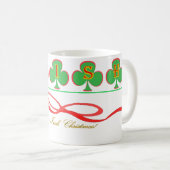 アイルランドのクリスマスのマグ コーヒーマグカップ (正面右)