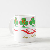 アイルランドのクリスマスのマグ コーヒーマグカップ (正面左)