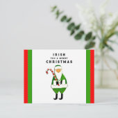 アイルランドのクリスマスの挨拶 シーズンポストカード (スタンド正面)