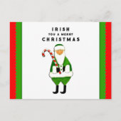 アイルランドのクリスマスの挨拶 シーズンポストカード (正面)