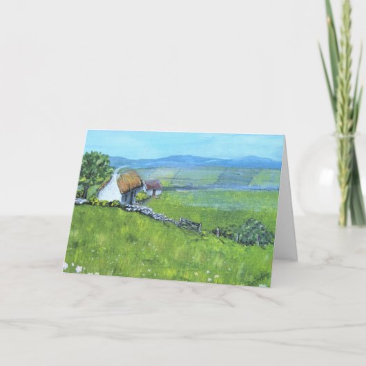 アイルランドのクリスマスカード、グリーティング、アイルランド、カード シーズンカード (正面)