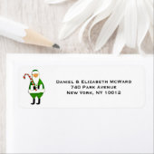 アイルランドのクリスマスサンタクロースの宛名ラベル ラベル (インサイチュ)