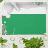 アイルランドのクリスマス キッチンタオル (折り畳み)