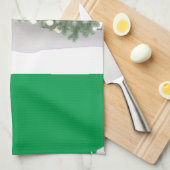 アイルランドのクリスマス キッチンタオル (四つ折り)