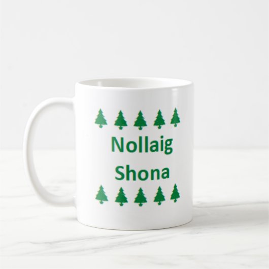アイルランドのクリスマス コーヒーマグカップ (左)
