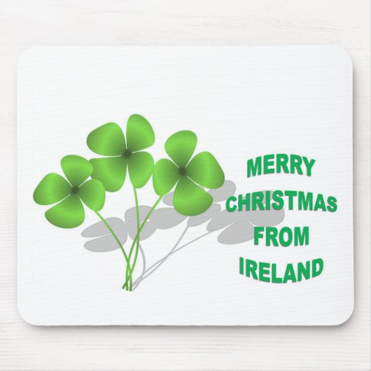 アイルランドのクリスマス マウスパッド (正面)