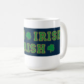 アイルランドのクローバー コーヒーマグカップ (正面右)