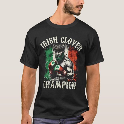 アイルランドのクローバー チャンピオン Tシャツ (正面)