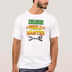 アイルランドのグリルのマスター Tシャツ