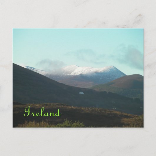 アイルランドのケリーリングや輪 ポストカード (正面)