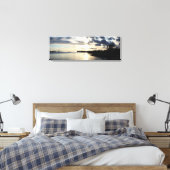 アイルランドのケリー郡の沿岸シルエット キャンバスプリント (インサイチュ (寝室))