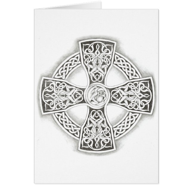 アイルランドのケルト十字 (正面)