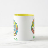 アイルランドのケルト族のデザインのマグ マグカップ (中央)