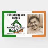 アイルランドのケルト結び目模様写真記念館 横断幕 (横)