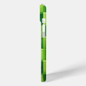 アイルランドのケルト色の緑の格子模様の色合い Case-Mate iPhoneケース (裏面 / 左)