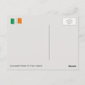 アイルランドのコクレア州レアメナ城 ポストカード (裏面)