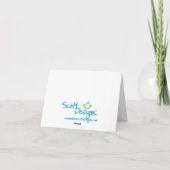 アイルランドのコテージのノテカード カード (裏面)