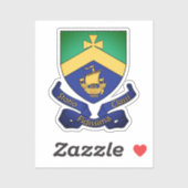 アイルランドのコブ(郡コルク)の紋章 シール (シート)